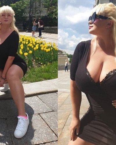 Голая Мила Кузнецова
